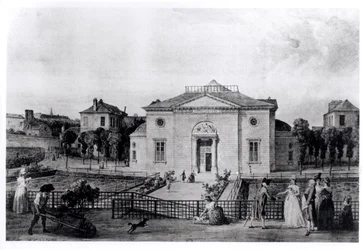 Il grande anfiteatro del Jardin des Plantes a Parigi, nel 1794, da 