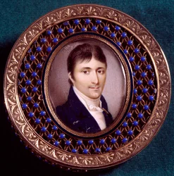 Ritratto di Lucien Bonaparte (1775-1840). Dipinto di Jean Baptiste Isabey (1767-1855)