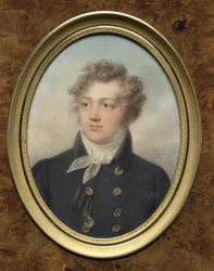 Ritratto di un uomo, possibilmente Alessandro I, Imperatore di Russia, 1814