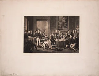 Il Congresso di Vienna, ca. 1815