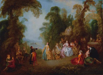 La danza, ca. 1730
