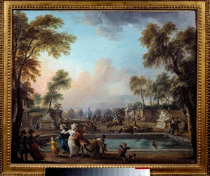 La carica del Principe di Lambesc nel Giardino delle Tuileries il 12 luglio