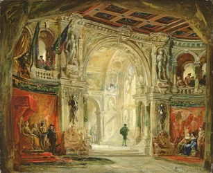 Amleto, Atto I, 1884