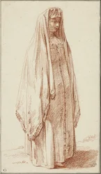 Una donna in abito russo