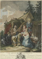 Il suonatore di balalaika, 1765