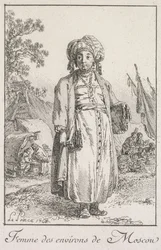 Donna dei sobborghi di Mosca, 1768