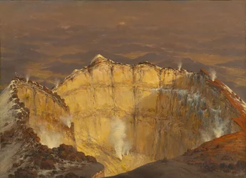 Cratere del Popocatépetl, 1833
