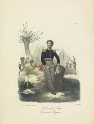 Generale maggiore, 1820-1825