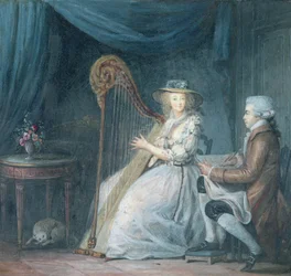 La bella arpista
