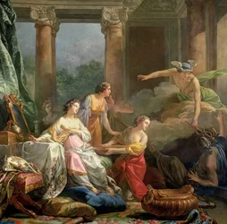 Mercurio, Herse e Aglauro, 1763