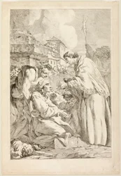 San Carlo Borromeo benedice gli appestati