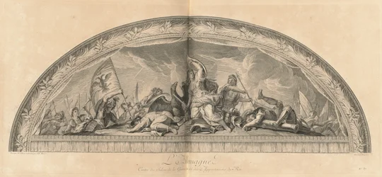 La Germania, Centro del Salone della Guerra accanto alle Camere del Re [pl. 37]
