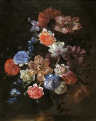 Natura morta di fiori" di Jean-Baptiste Monnoyer, Museo d