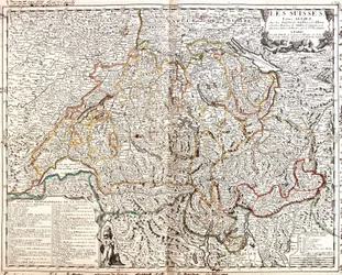 Mappa della Svizzera