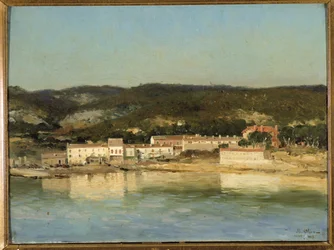 Veduta della città di Carry le Rouet nelle Bouches du Rhone