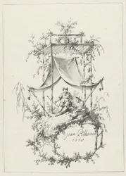 Composizione in stile Chinoiserie