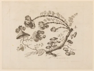 Rami di fiori, da "Recueil de Differentes Fleurs de Fantaisie Dans le Goût Chinois"