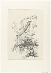 Composizione ornamentale in stile chinoiserie