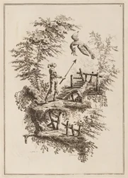 Tavola 3, "Suite de douze Pêcheurs et Chasseurs"