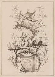 Pagina del titolo, "Suite de Jeu Chinois"