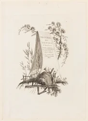 Pagina del titolo, da "Recueil des Tentes Chinoises"