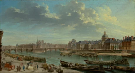 Veduta di Parigi con l