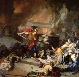 La morte di Priamo, 1785
