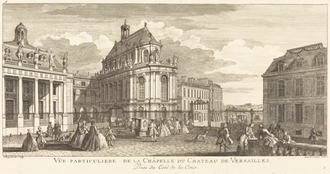 Vista Particolare della Cappella del Castello di Versailles