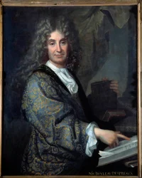 Ritratto di Nicolas Boileau, scrittore francese