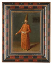 Un portatore di ascia ottomano