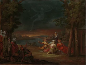 Donne turche in campagna vicino a Istanbul