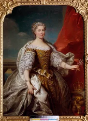Ritratto di Caterina Bnin Opalinska, moglie di Stanislao Lescinski, Regina di Polonia poi Duchessa di Lorena e Bar (1680-1747)