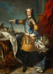 Ritratto del re Luigi XV 1710-1774, ca 1723-1724