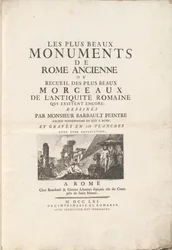 I più bei monumenti della Roma antica o raccolta dei più bei pezzi dell