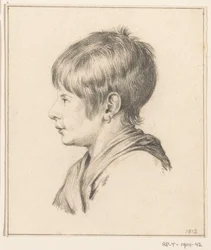 Busto di ragazzo