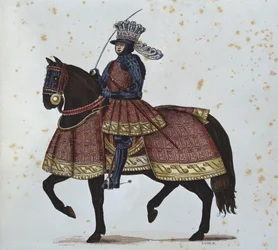 Luigi XII entra a Genova, inciso da Gautier dopo un