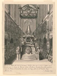 Catafalco di Louis Boucherat, Secondo Stato, St. Gervais, Parigi