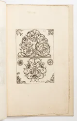 Tavola 12, da Diverses pièces de serruriers
