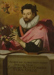 Ritratto di Jean de Caulet con corona di Apollo, 1635