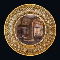Carte da parati, laboratorio, magazzino, c.1820-35