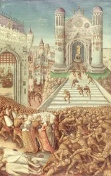 Nouv Acqu Fr 24920 fol.12 Il rapimento di Elena, dalla 