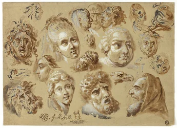 Schizzi di teste