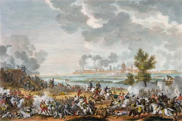 La battaglia di San Giorgio di Mantova, Italia, 29 Fruttidoro, Anno 4 settembre 1796