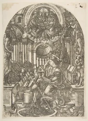 La rivelazione di San Giovanni Evangelista, dall