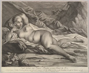 Studio di un Nudo Disteso