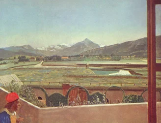 Paesaggio vicino a Ginevra