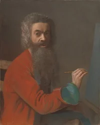 Autoritratto in costume turco, c. 1750