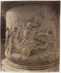Versailles, Rapimento di Proserpina da parte di Plutone di Girardon, (particolare)
