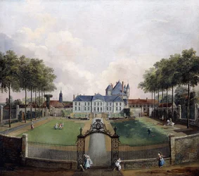 Vedute del castello di Mousseaux e dei suoi giardini