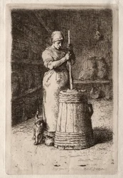 Una Donna che Zangola